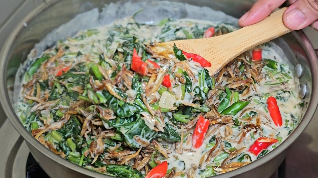 Laing Na Kangkong, napakasarap nito!
