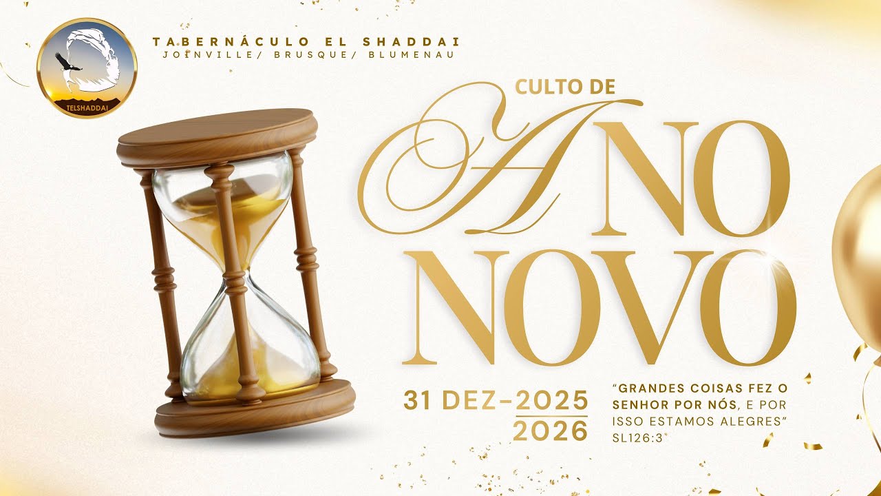 AO VIVO 31.12.2025 | Culto de Passagem de Ano | Joinville - SC