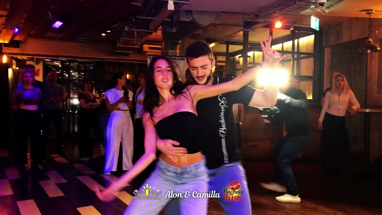 Alon & Camilla Bachata Class in London at Bachata Kiss. #bachata #dance #party #london