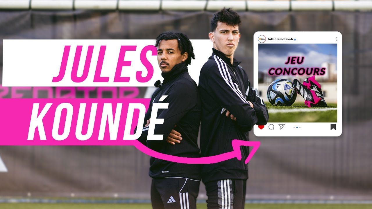 JULES KOUNDE nous montre la précision des PREDATOR ACCURACY!