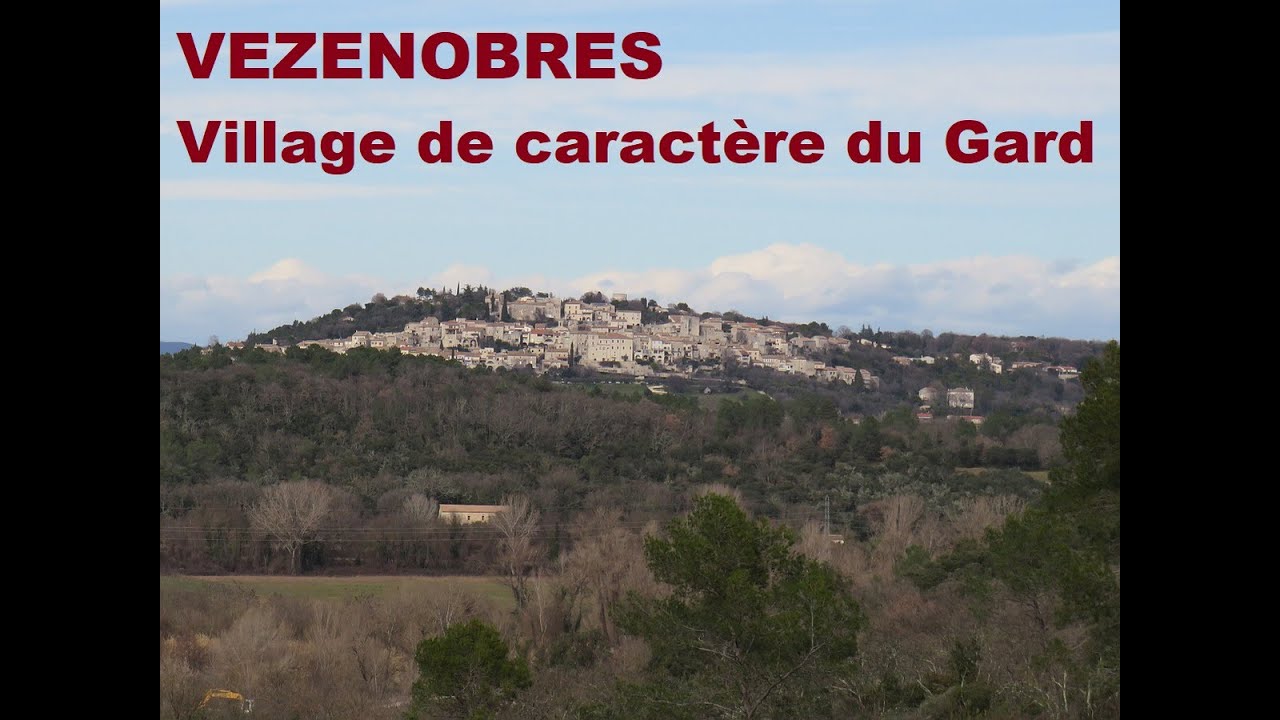 VEZENOBRES Village de caractère du Gard,  cité médiévale véritable joyau architectural