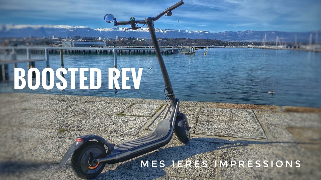 Boosted Rev, mes 1&egrave;res impressions (trottinette &eacute;lectrique bi moteur compacte)