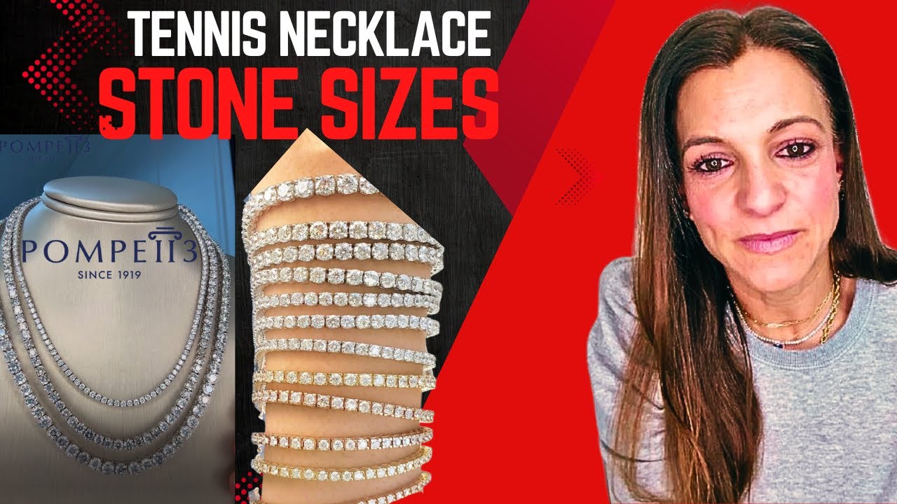 What is the best size diamond for your tennis necklace purchase?