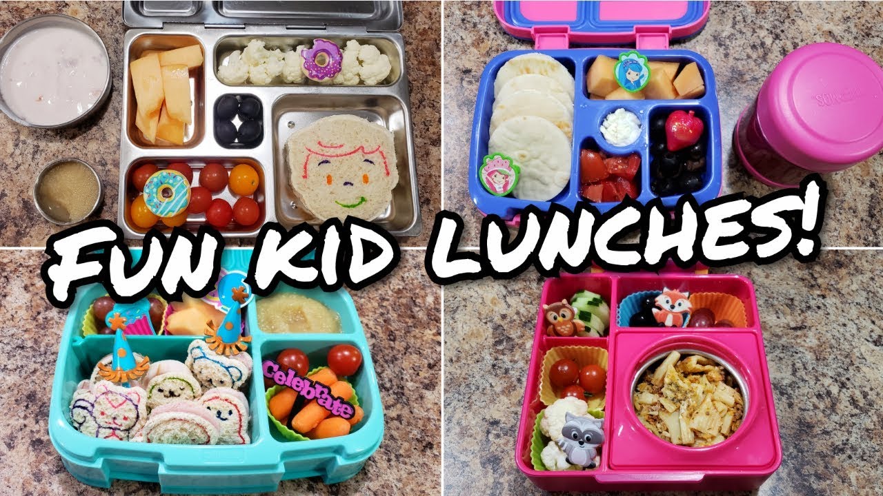 Fun Bento School Lunches+What She Ate - Bella Had A Rough Week With Her Lunches😔