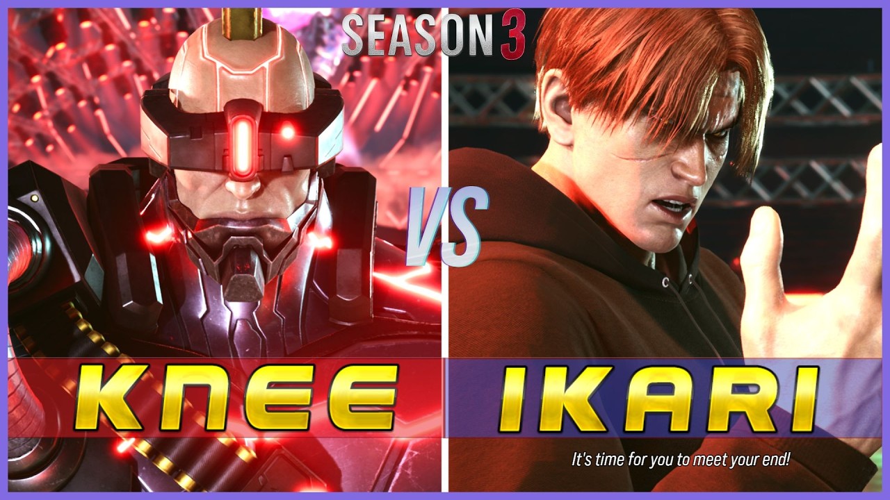 T8 S3 ▰ KNEE (Jack-8) Vs IKARI (Kazuya) ▰ Tekken 8 High Level Gameplay