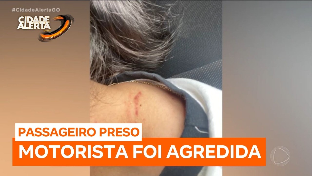 Motorista de aplicativo é agredida e roubada por passageiro em Goiânia