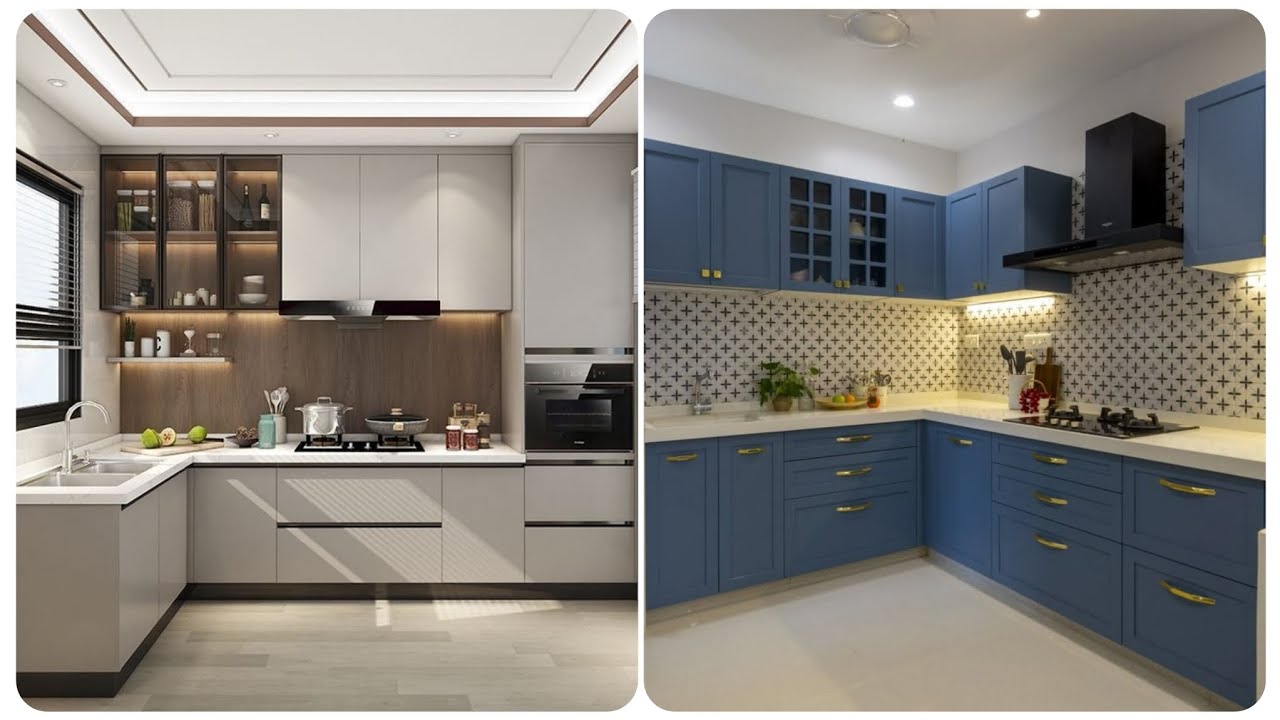 100 Modular Kitchen Design Ideas 2026 Open Kitchen Cabinet Colors Modern Home Interior Design Ideas
