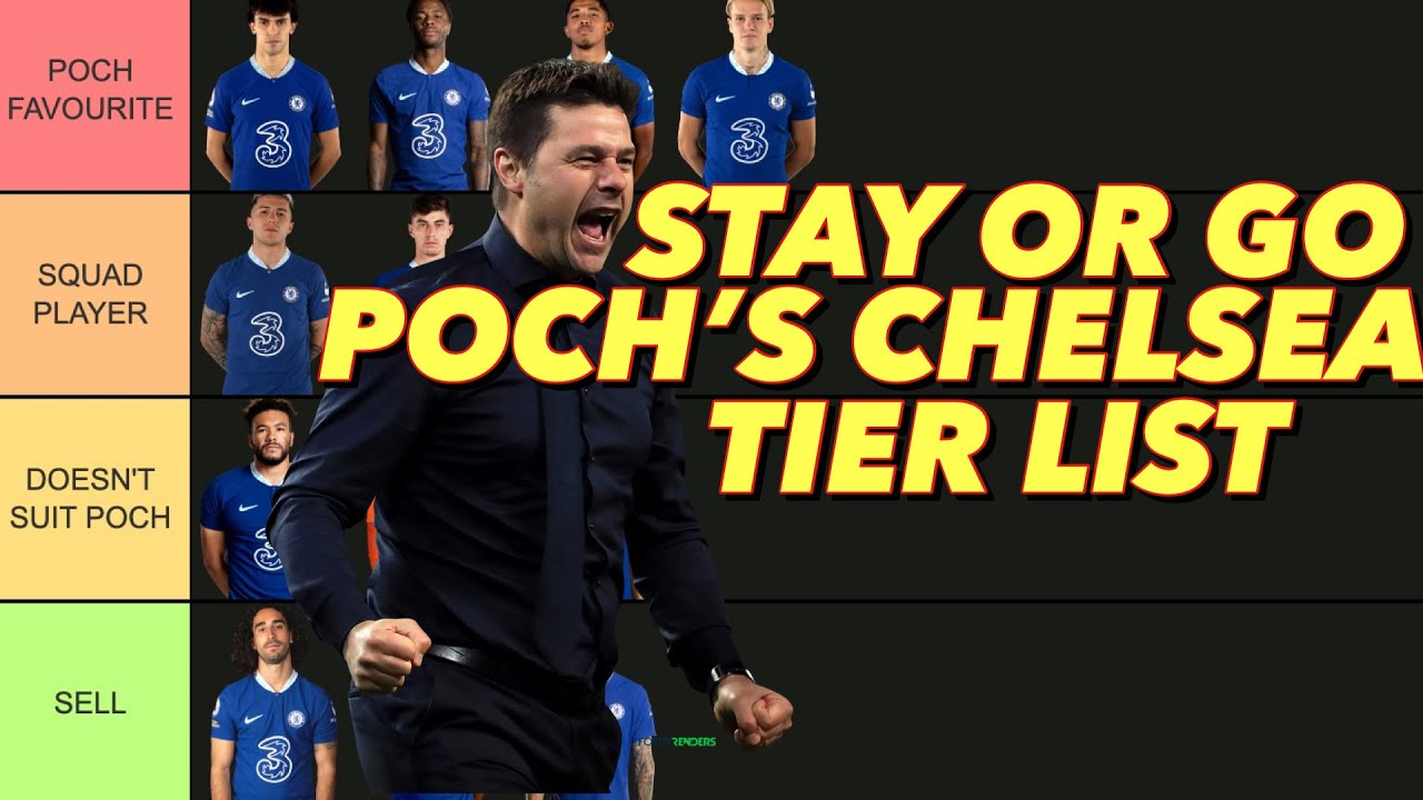 (ASMR) Who Will Pochettino Play At Chelsea? Stay Or Go 23/24 Tier List