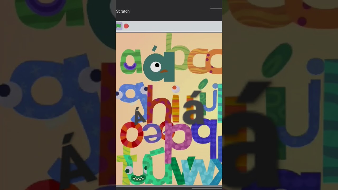 &aacute; Endless Spanish But Nyan Cat #alphabetlore  #turquoise