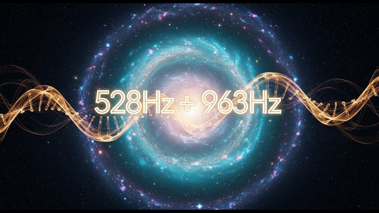 528Hz Quantum DNA Frequency Regenerate Body and Awaken Energy Flow for Deep Meditation