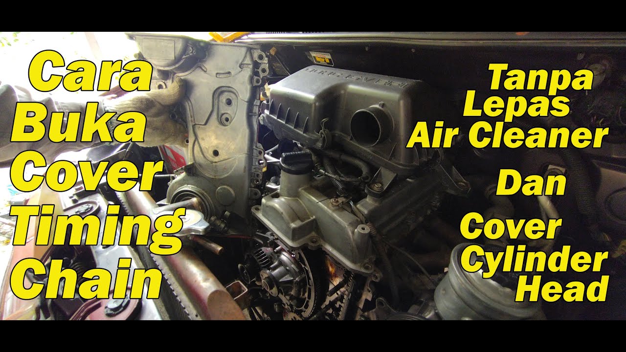 Ternyata Bisa Cover Timing Chain Di Lepas Tanpa Melepas Cover Tutup Klep    #engine #timingchain