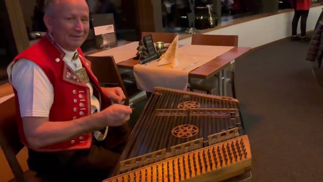 Hackbrett live auf dem Hohen Kasten - Appenzeller Tradition