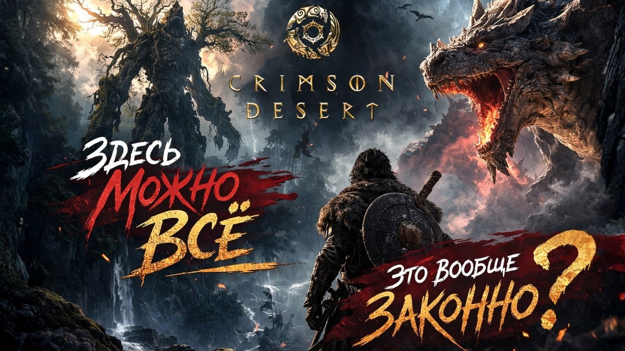 Crimson Desert — Симулятор ВСЕГО? Самая амбициозная игра года?