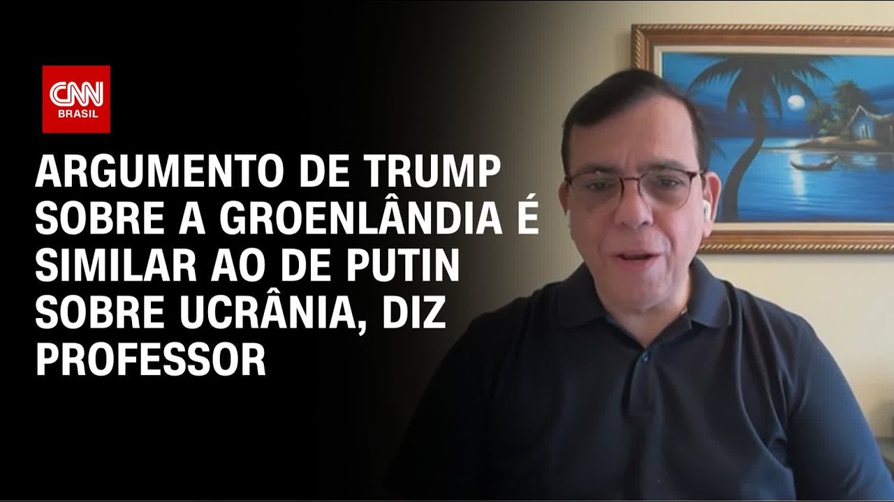 Argumento de Trump sobre a Groenlândia é similar ao de Putin sobre Ucrânia; entenda | LIVE CNN
