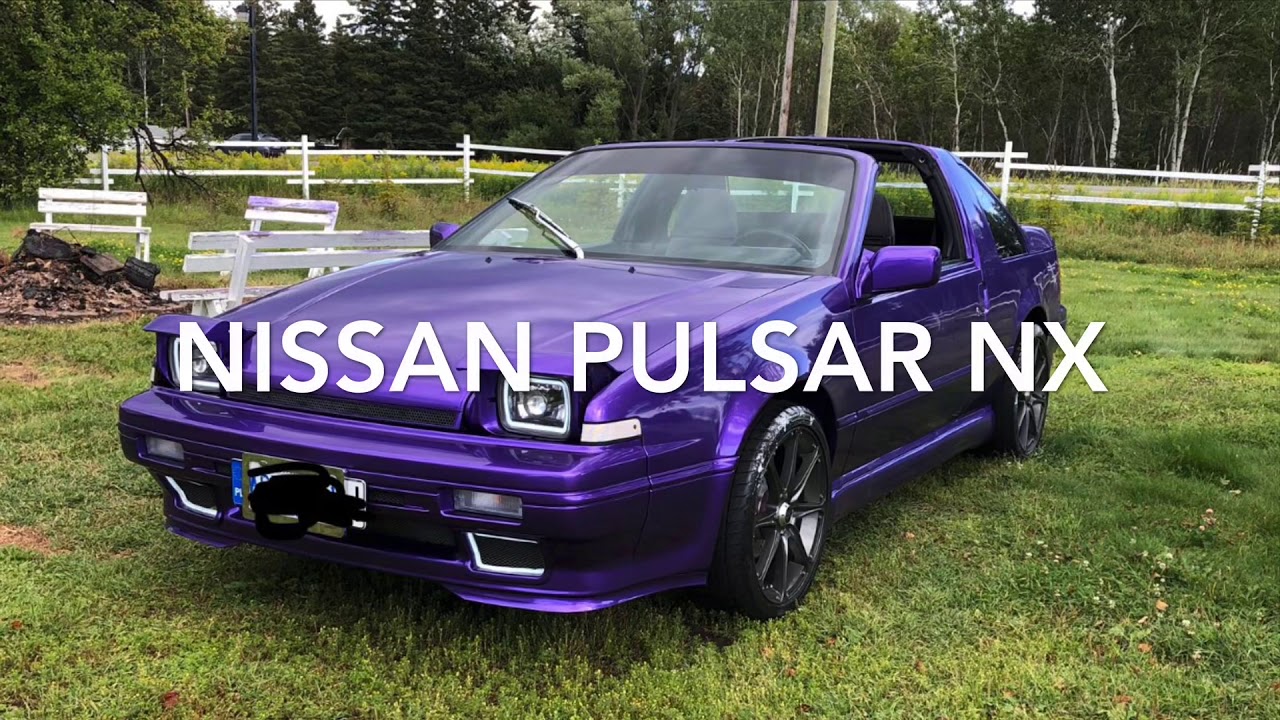 Firemist purple paint review. Nissan pulsar nx, Nissan exa