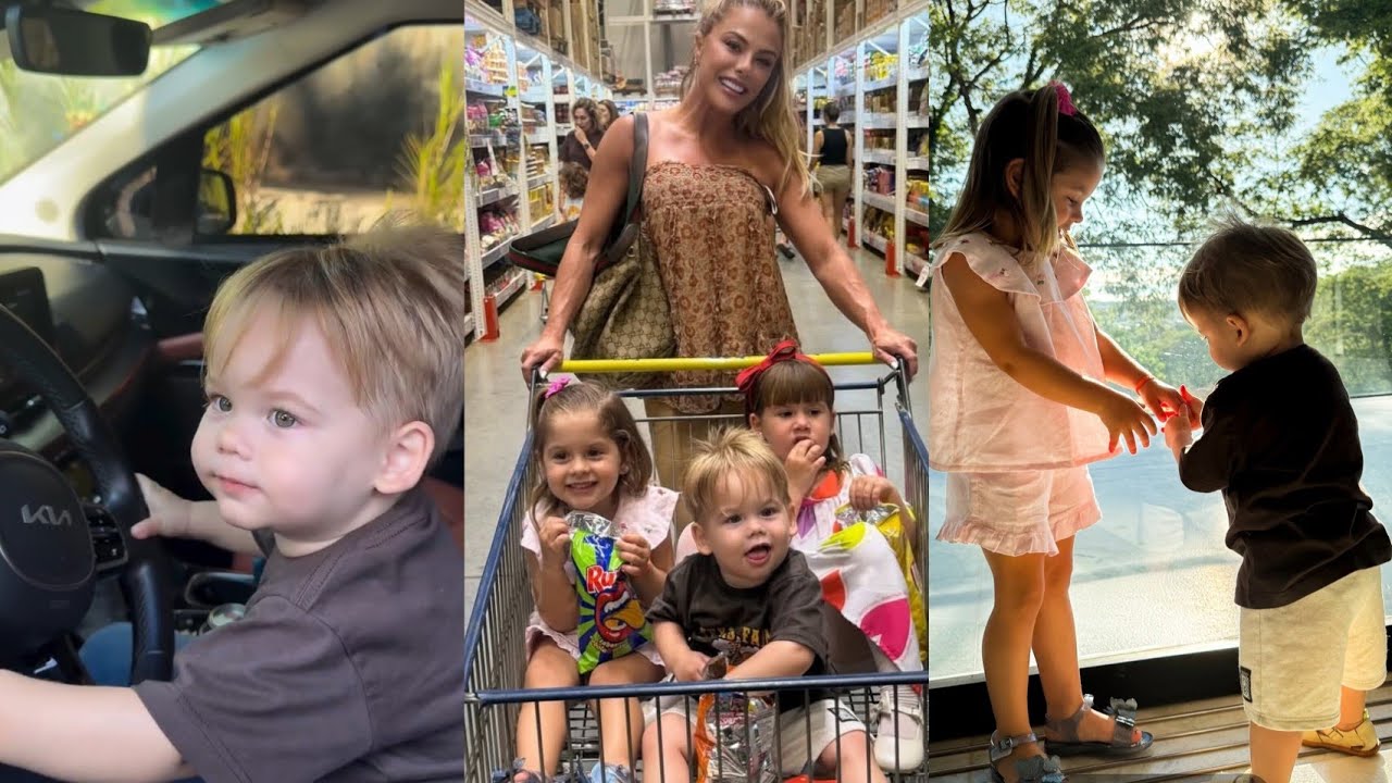 Como que está sendo estes dias do papai Zé Felipe com os filhos em sua Mansão em Goiânia 