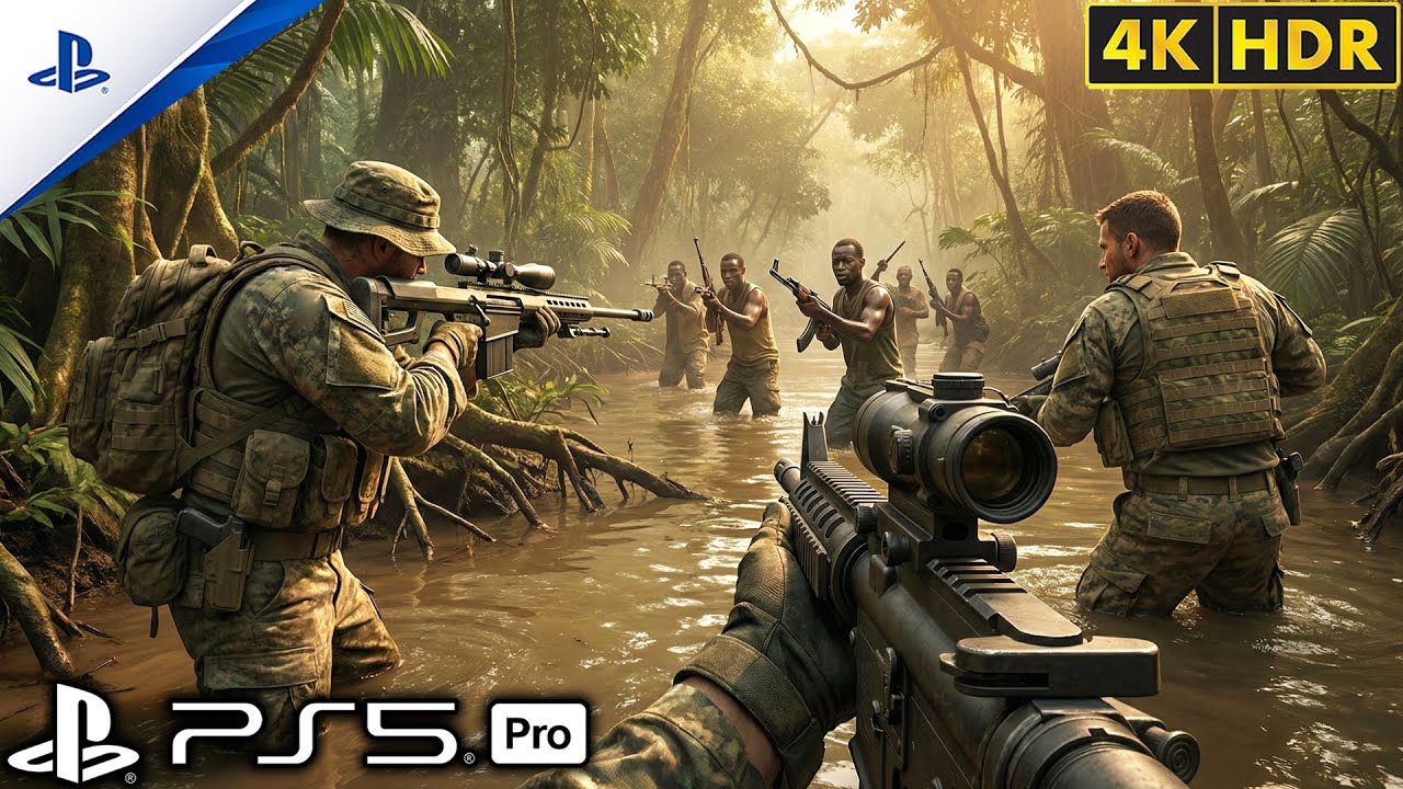 (PS5) Jungle Warfare in Africa | Ultra Realistic Gameplay [4K60FPS] Call of Duty