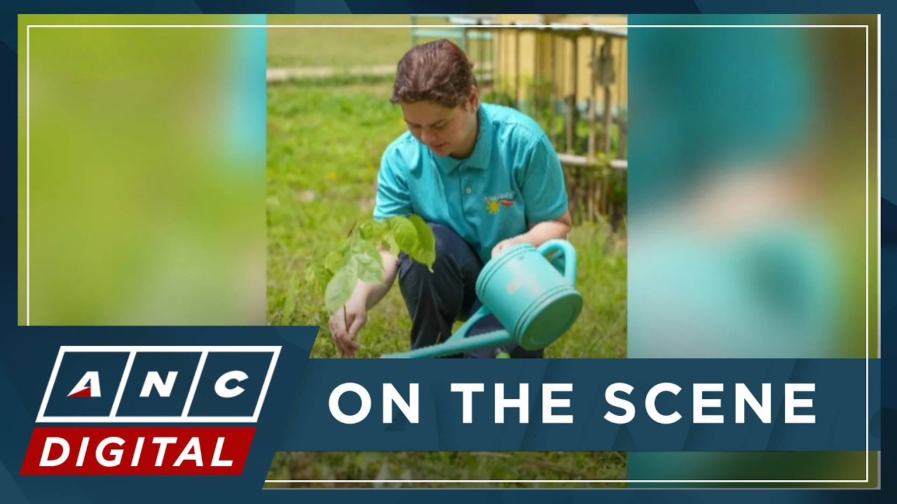 LOOK: VP Sara Duterte joins tree-planting activity in Surigao del Sur on day 3 of impeachment trial