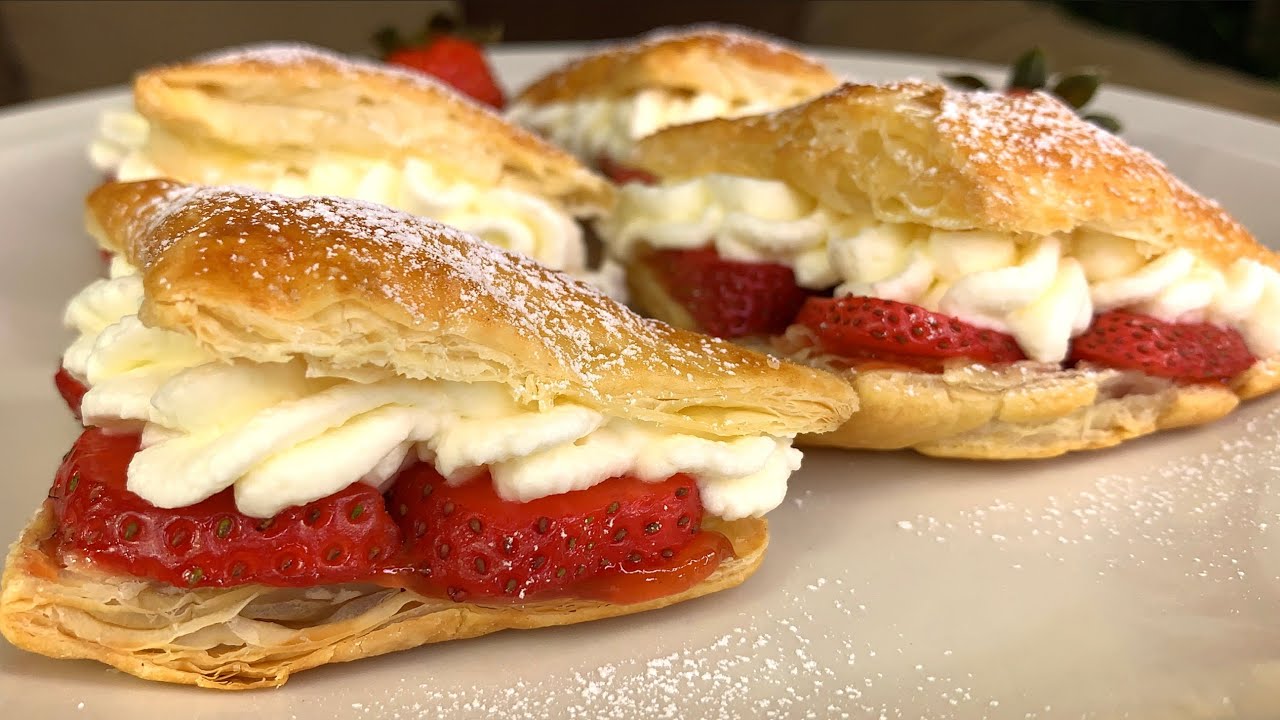 STRAWBERRY PASTRY RECIPE!