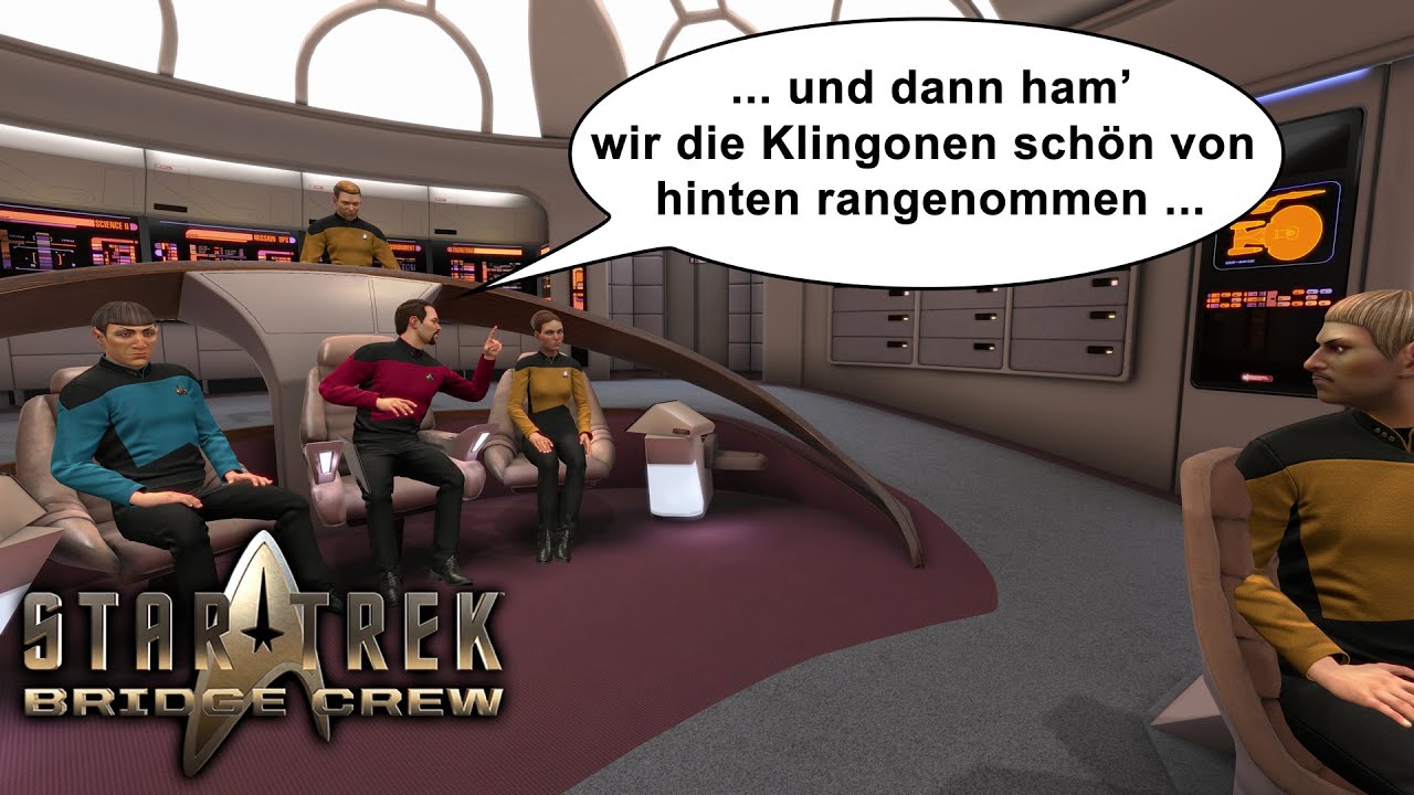 Star Trek Bridge Night Crew - Sinnlos im Weltraum (Rosenrudel)