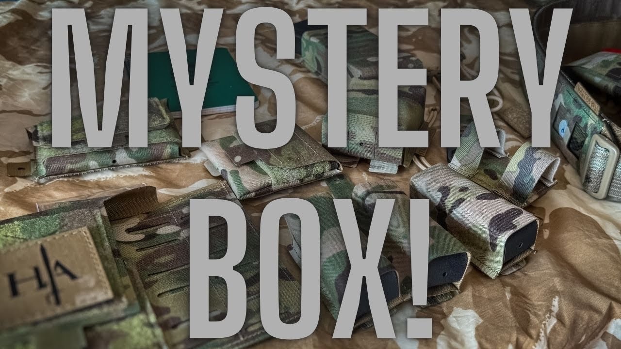 Unboxing REAL STEEL GEAR Mystery Box (STAB Solutions) with British Army Veteran!