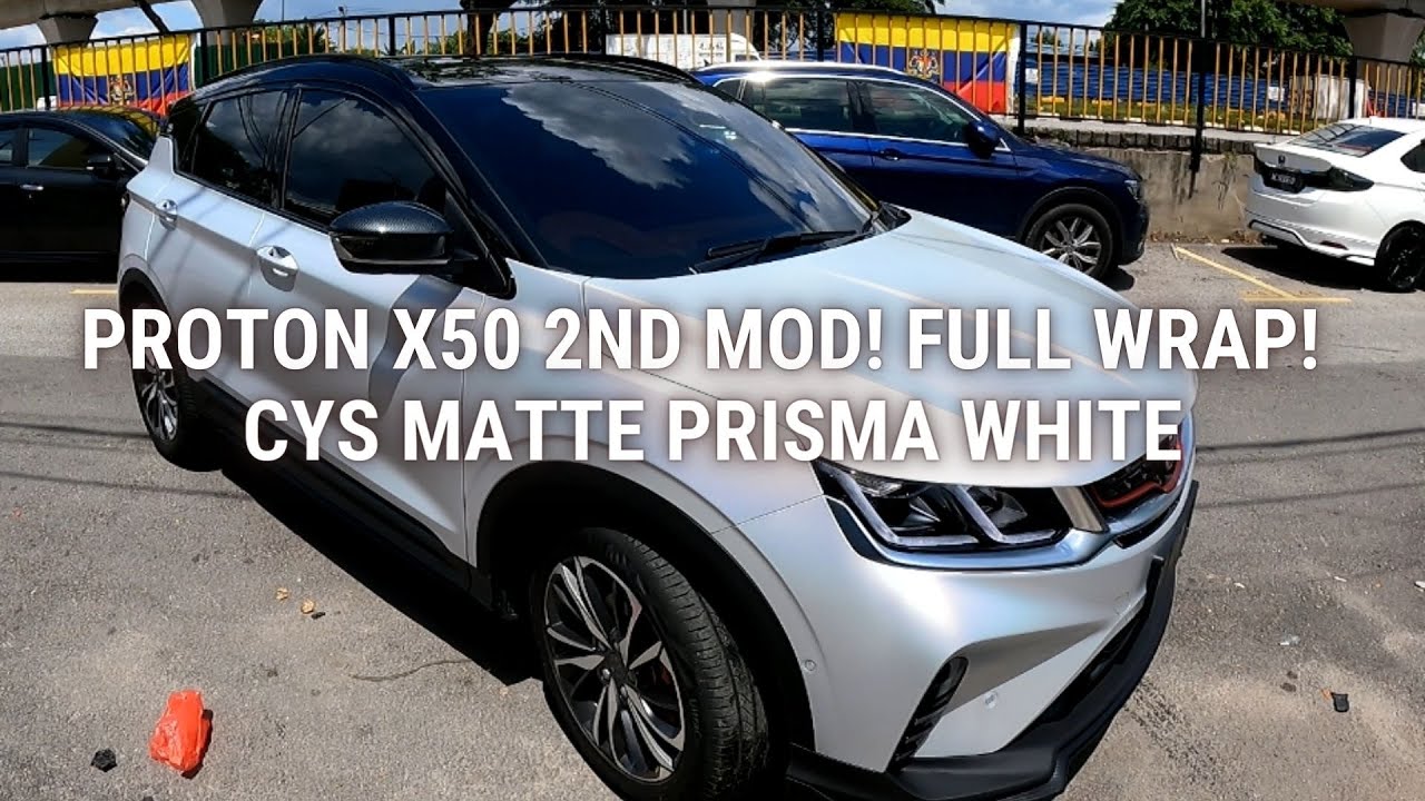 WHY YOU SHOULD WRAP YOUR PROTON X50? - CYS Matte Prisma White, done by TS Wrap, Alley Wraptors!
