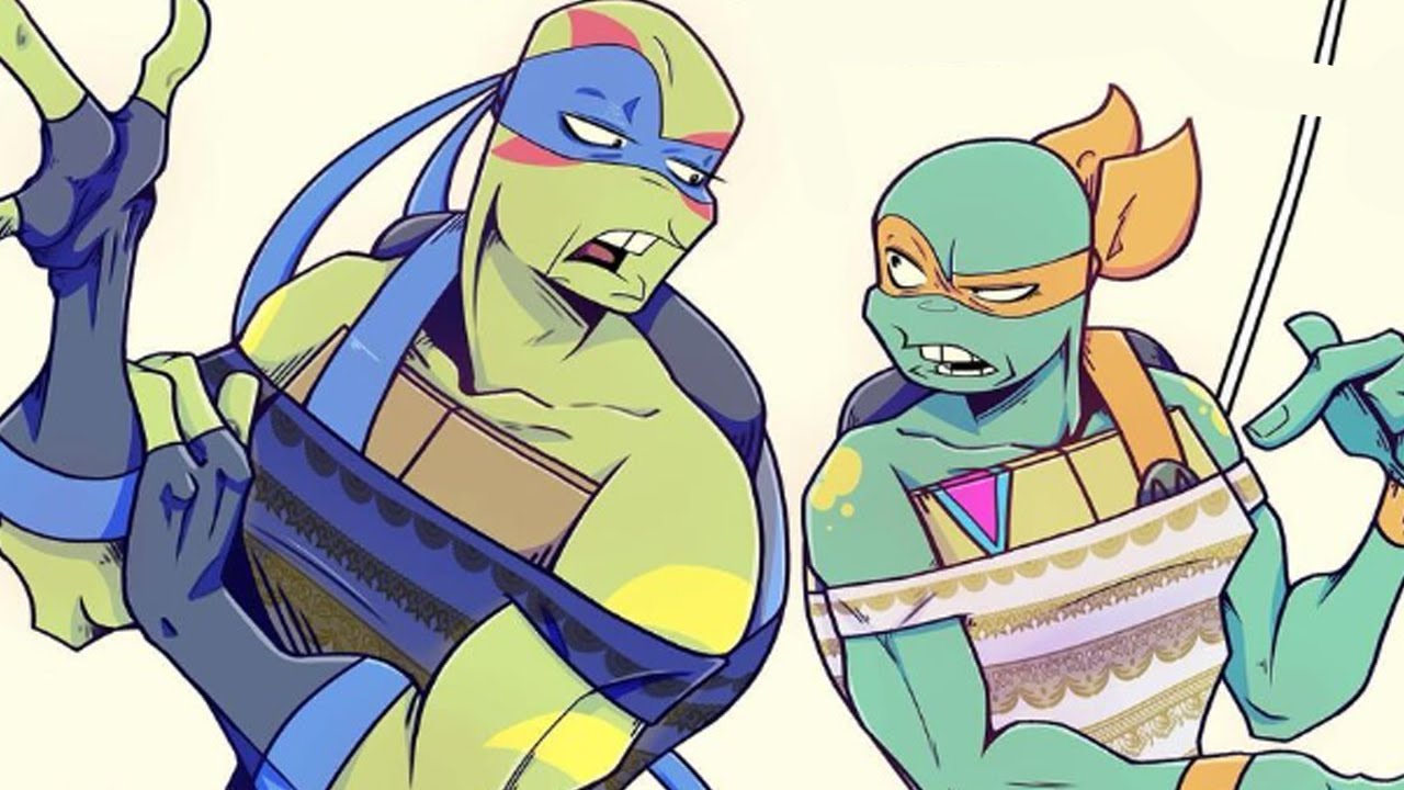 Глупая шутка | Комикс-дубляж ROTTMNT