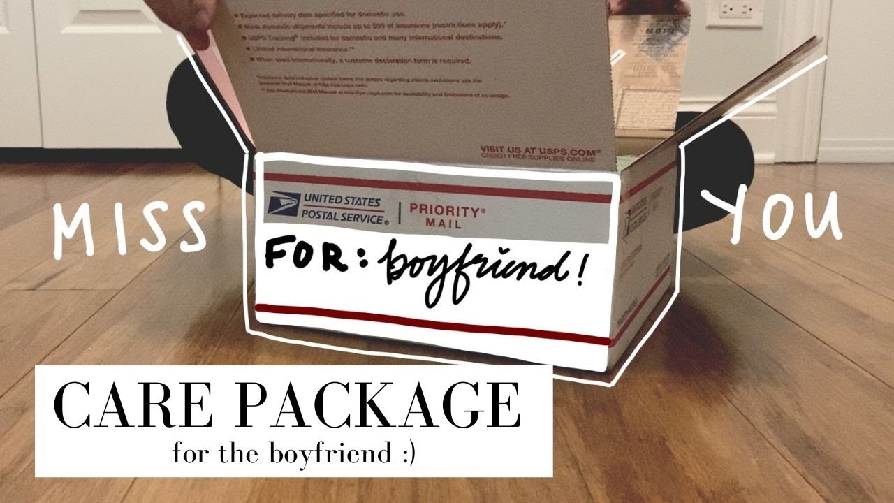 Making A Care Package For The Boyfriend! | VLOG
