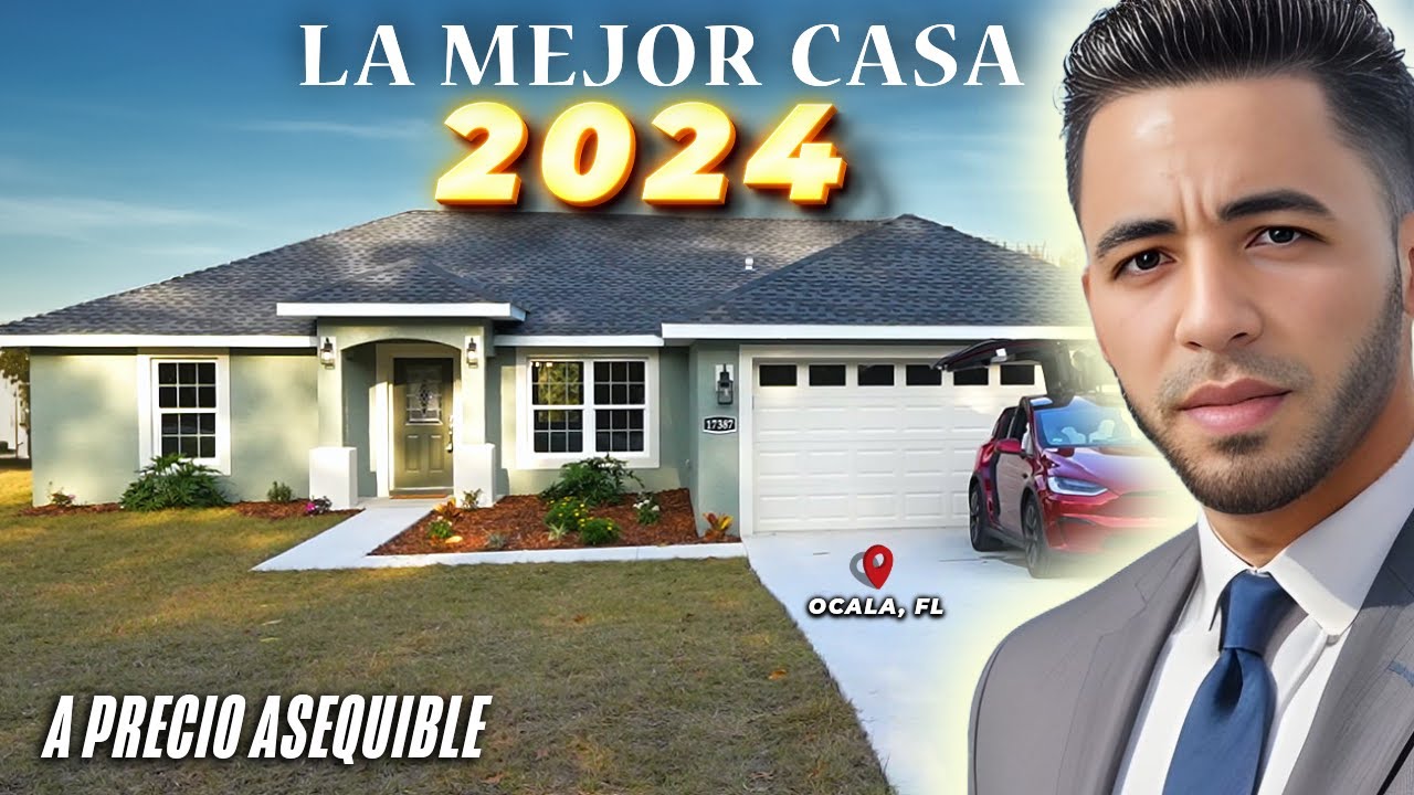 la Casa MÁS IMPRESIONANTE de Ocala, FL con 1 ACRES de TERRENO ¡y sin arruinar tu presupuesto!
