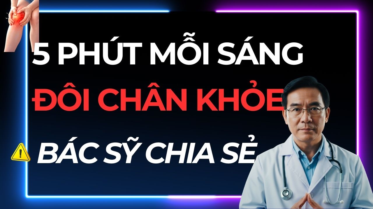 Người Trên 60 Tuổi Chỉ Cần 3 Phút Mỗi Sáng – Giữ Đôi Chân Vững Vàng Đến 90 Tuổi.