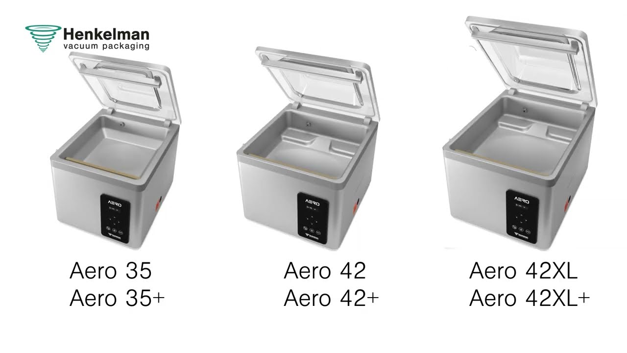 Nouvelle génération de machines sous vide Henkelman: AERO