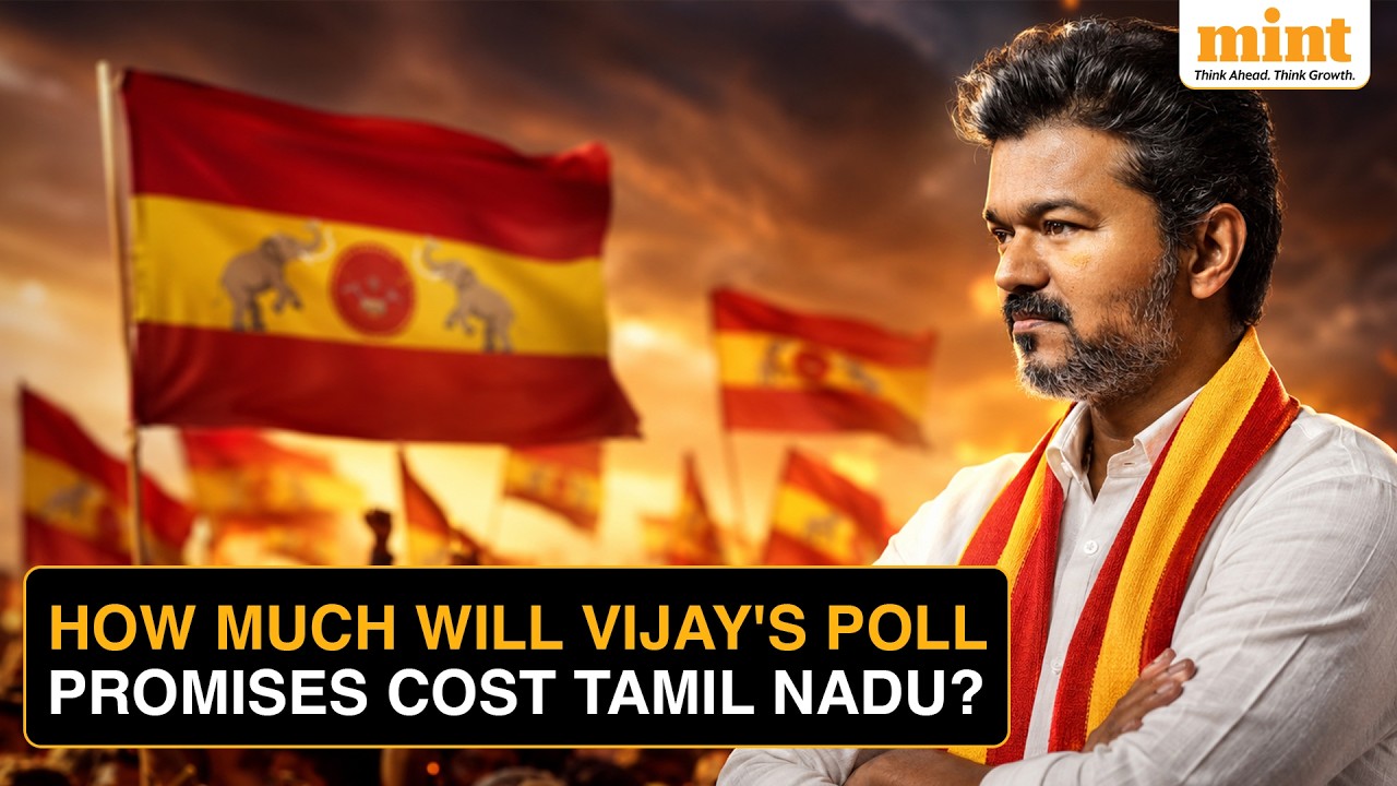 Pre-Poll Promise By Vijay's TVK Will Cost Tamil Nadu A Fortune | Explained