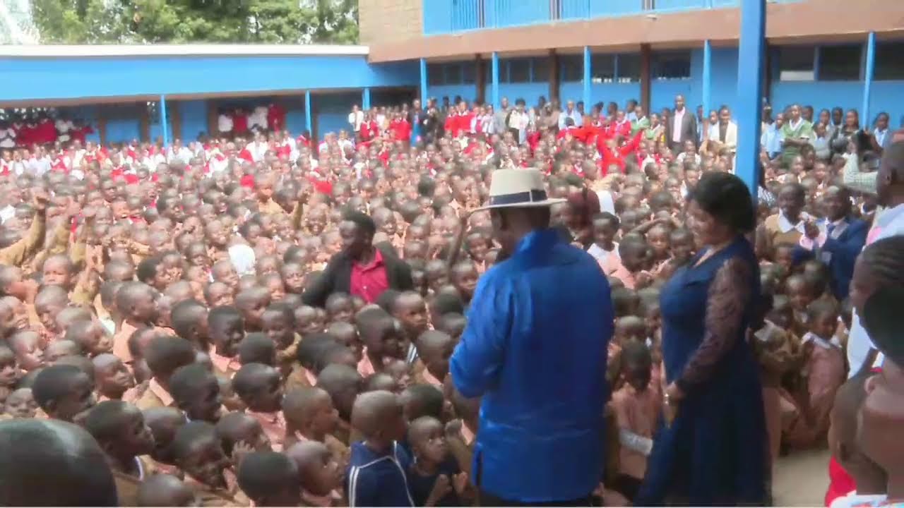 Construction of classrooms at Gatina Pri School, Dagoretti North Constituency.