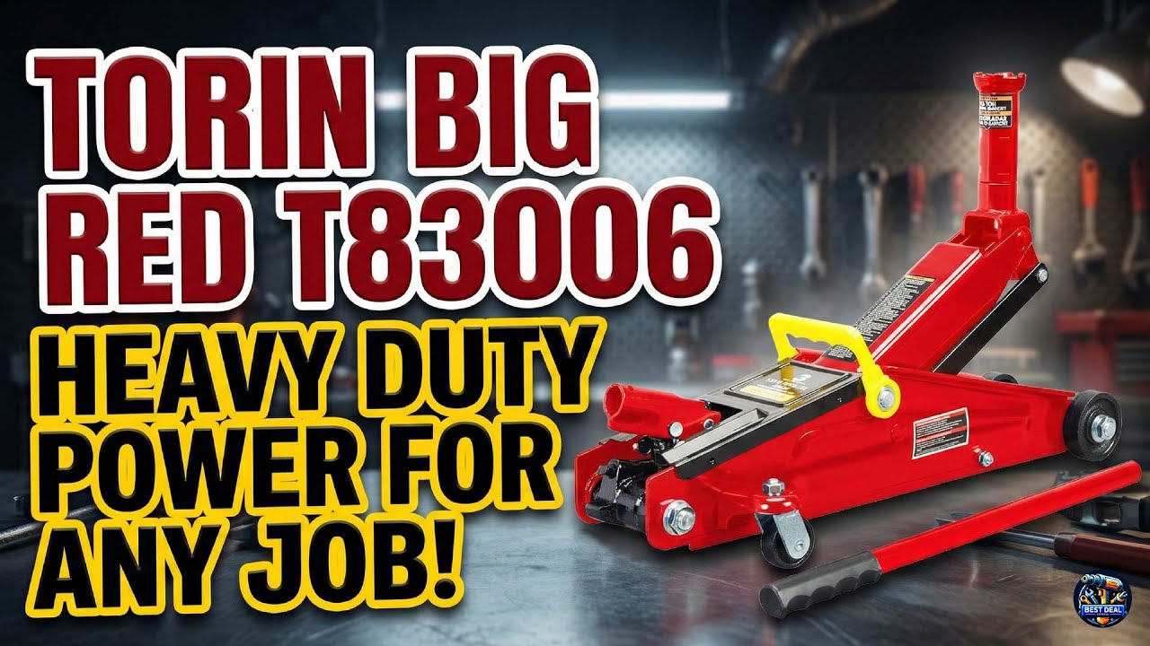 Best 3-Ton SUV Floor Jack? Torin Big Red T83006 Review & Demo