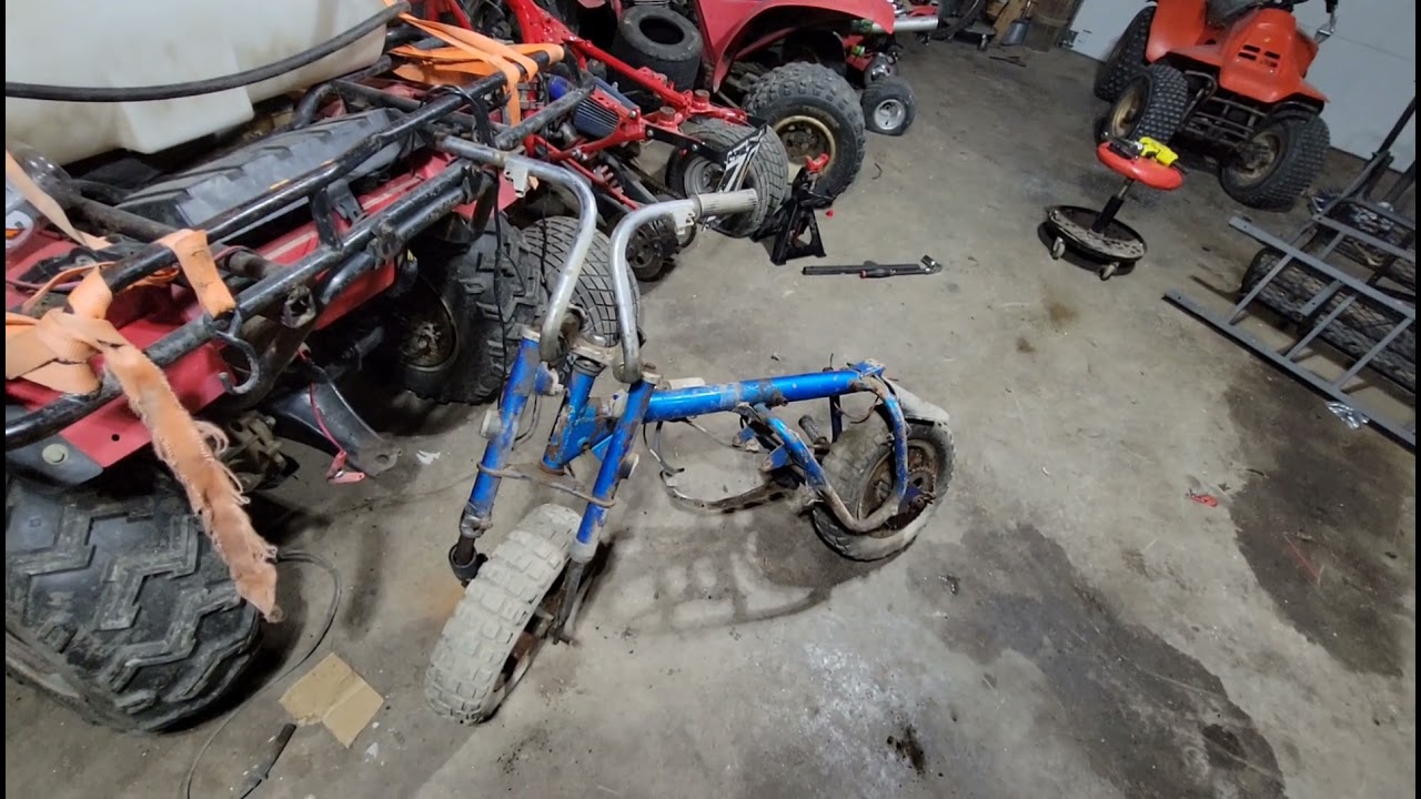 Honda z50 front fork disassembly