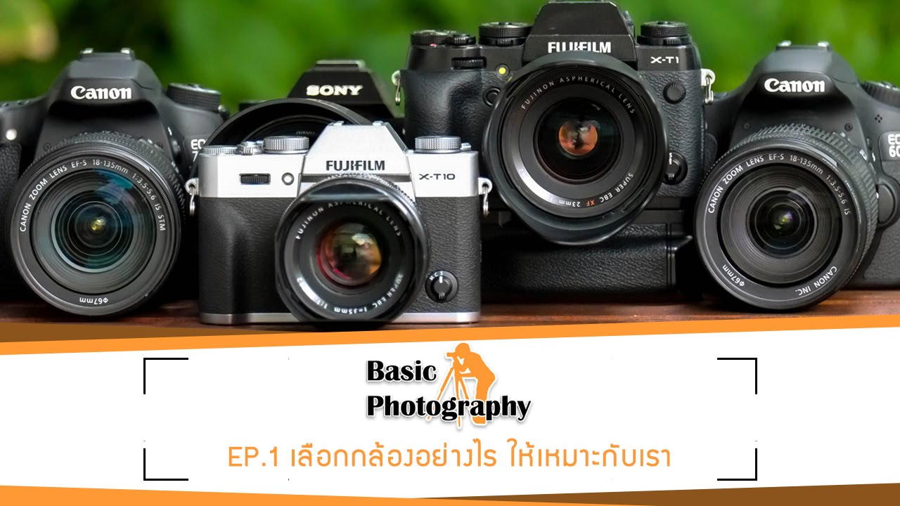 Basic Photography EP.1: เลือกกล้องอย่างไร ให้เหมาะกับเรา