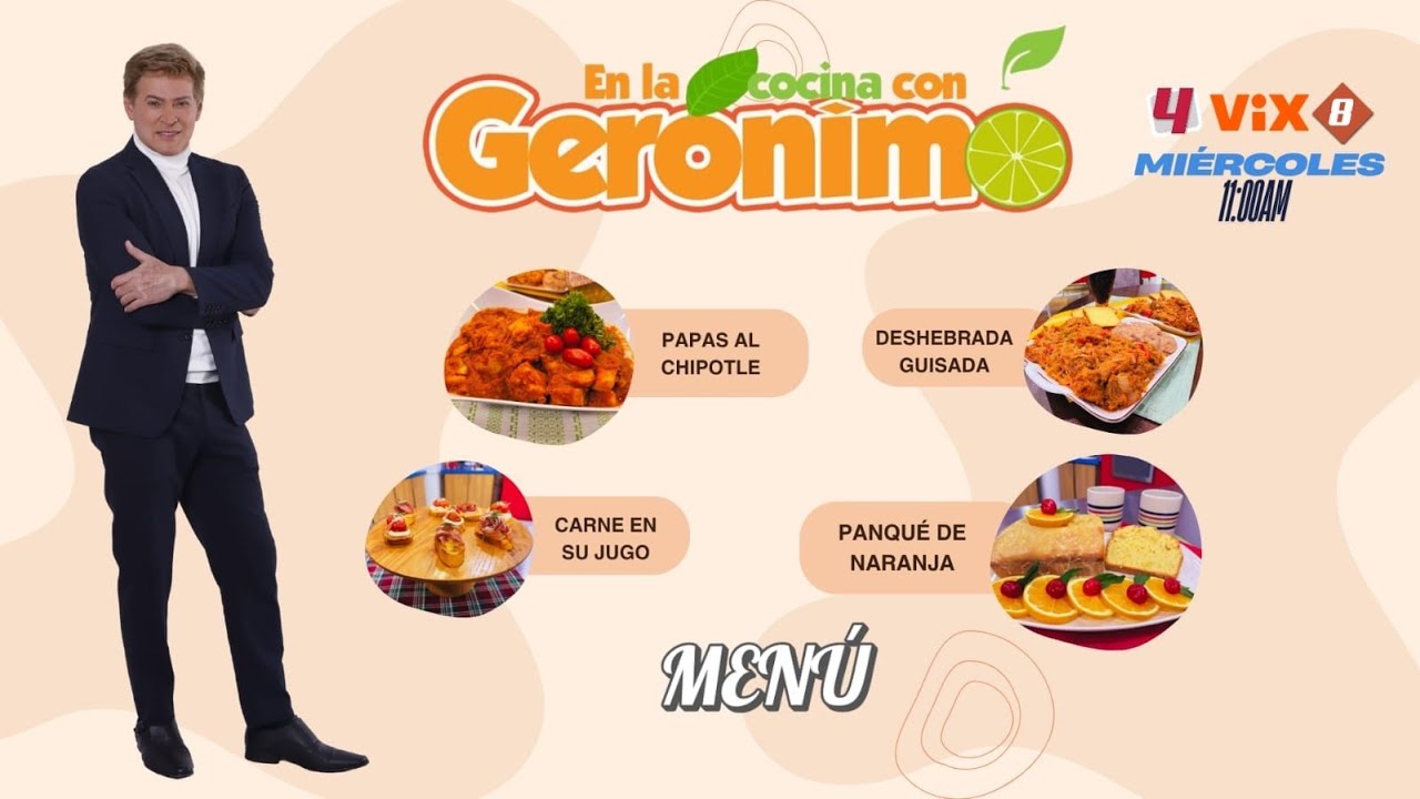 En La Cocina con Gerónimo Miércoles 14 de Mayo 2025 - Televisa Monterrey