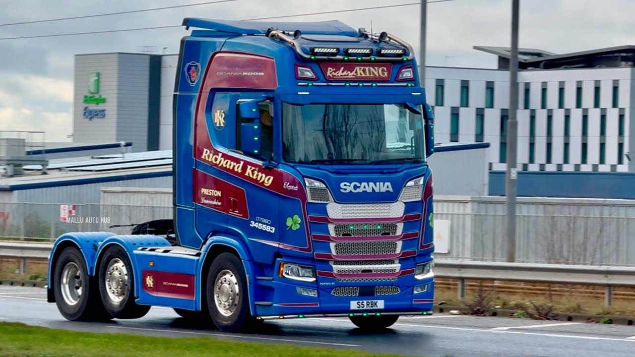 Truck Spotting at Trafford Park, Manchester | Part-3