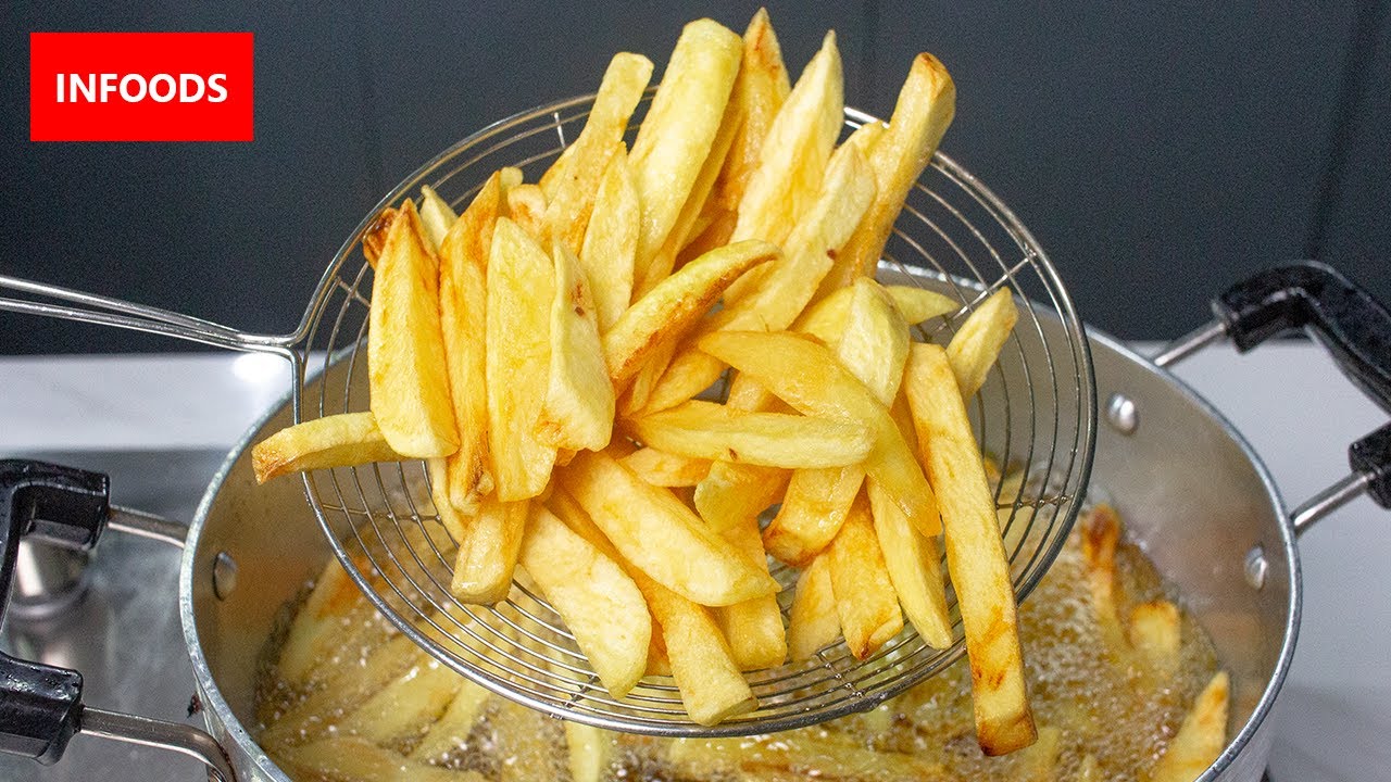 Рецепт картофеля фри в ресторанном стиле | Как приготовить картофель фри в ресторанном стиле | In...