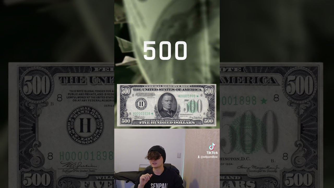 What is the biggest USD bank note?