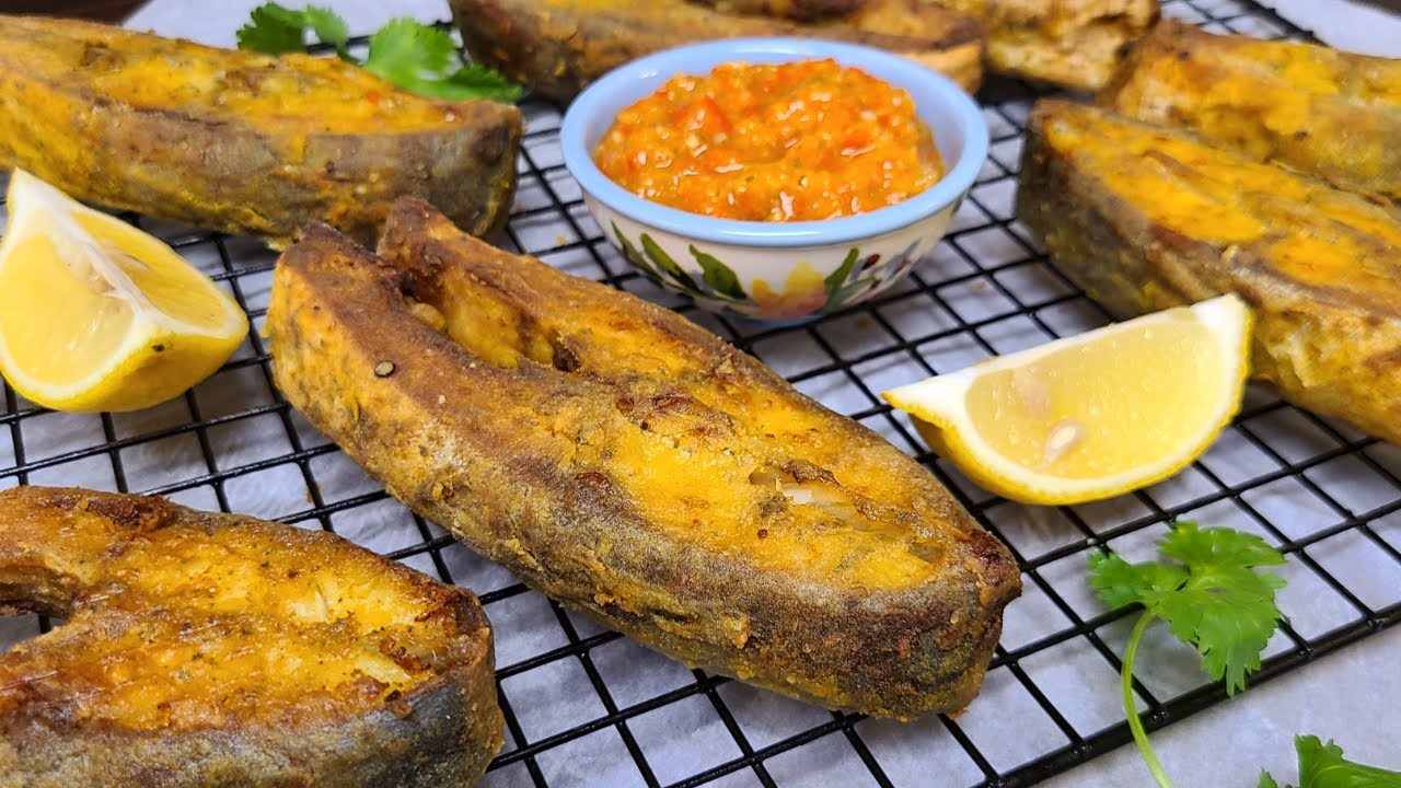 Trini Fried Fish (Airfried)- Episode 1078