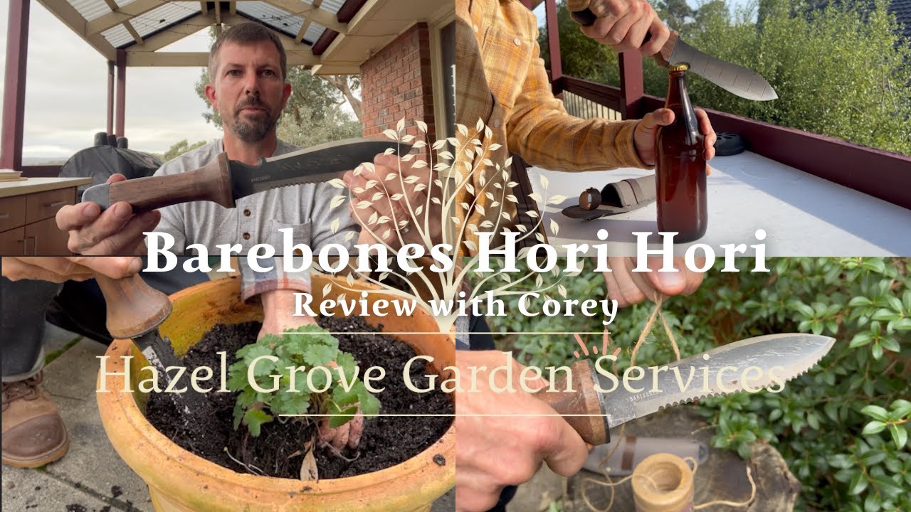 Barebones Hori Hori/ Garden knife - A Review with Corey from Hazel Grove!