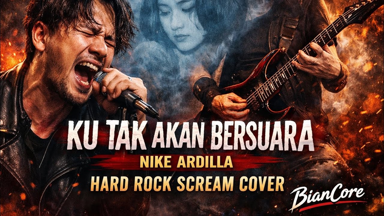 KU TAK AKAN BERSUARA – NIKE ARDILLA | Hard Rock Scream Cover Emosional | BianCore