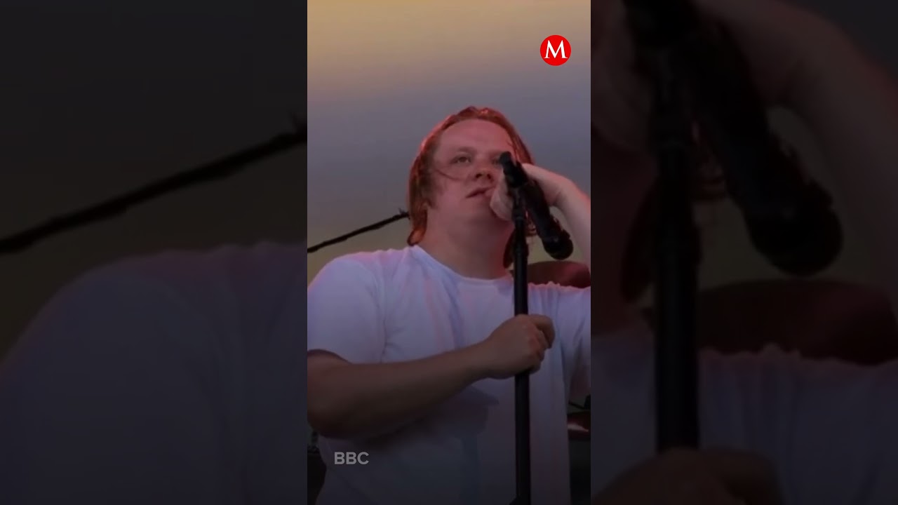 Lewis Capaldi vive un ataque del s&iacute;ndrome de Tourette en pleno concierto #milenioshorts