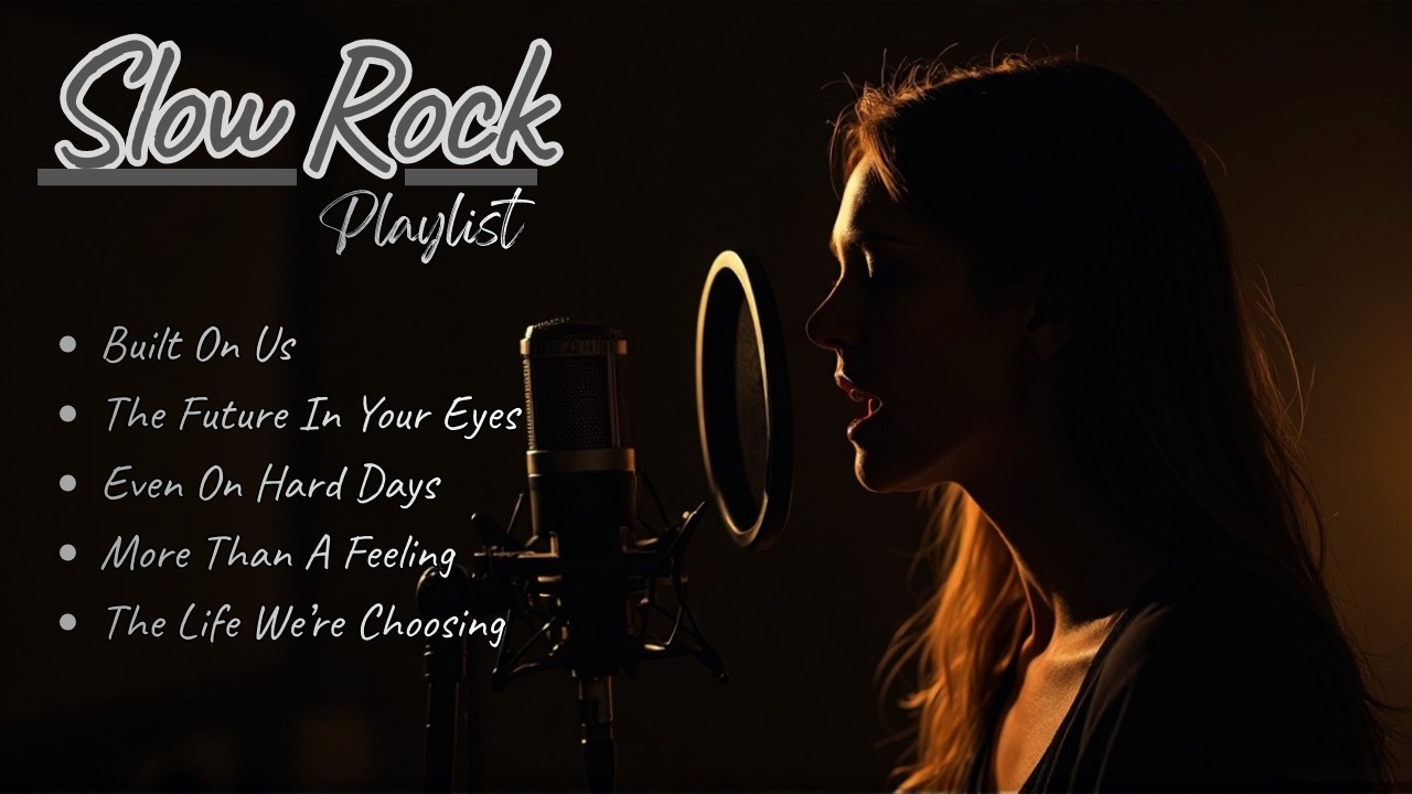 Golden Hour Slow Rock Love Songs 2026 | Soothing Vocals for Relaxing Moments