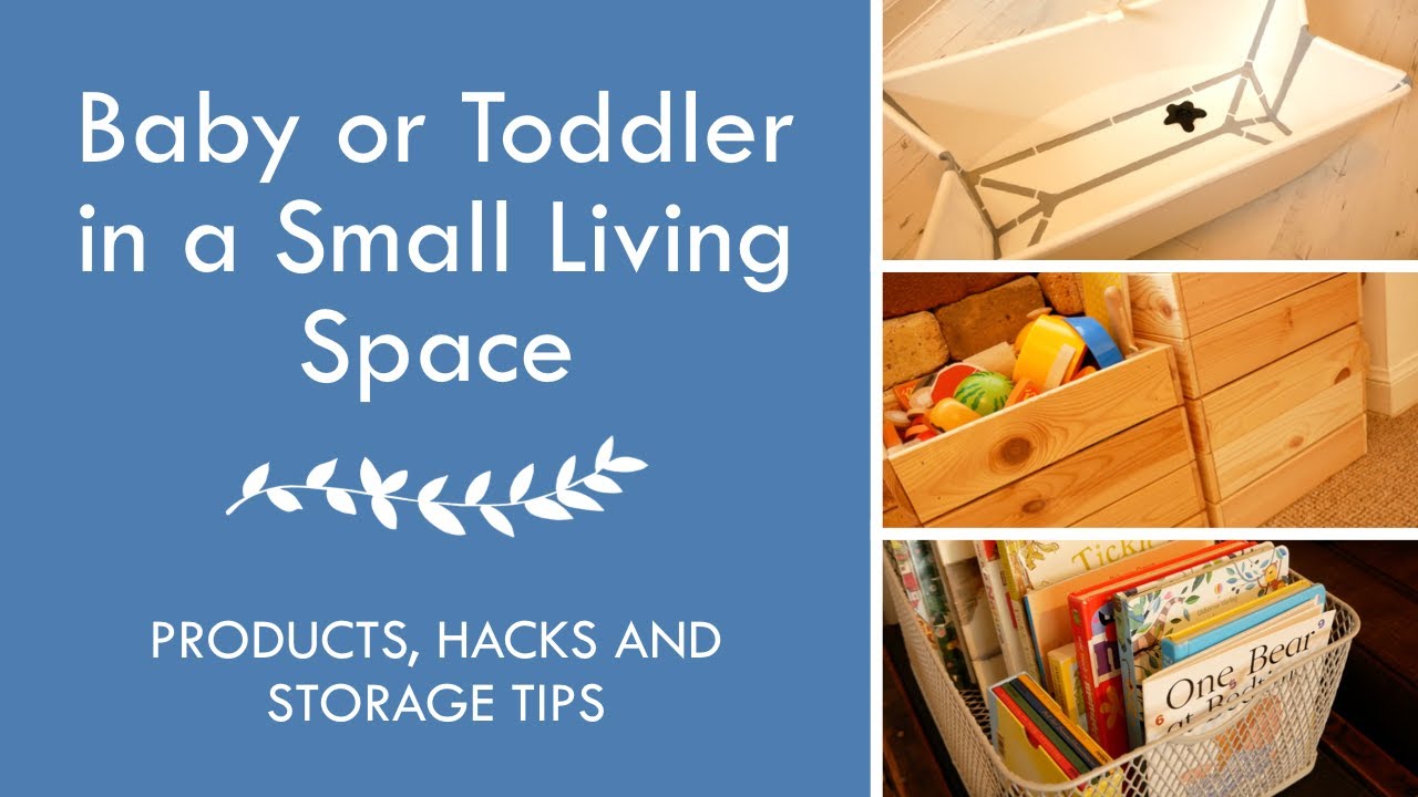 TIPS FOR HAVING A BABY IN A FLAT | Small living space products and hacks for a baby or toddler