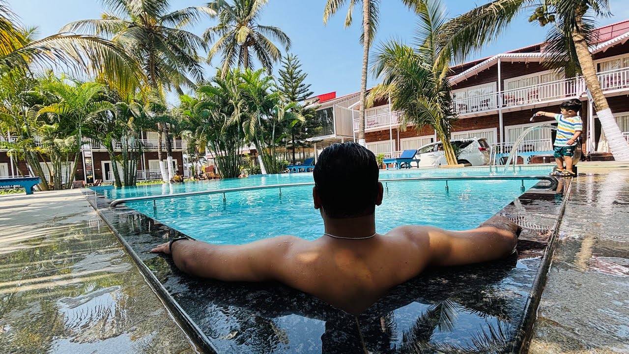 Shaan Coco Palm Beach Resort in Morjim #the last shack #morjimbeach #goa