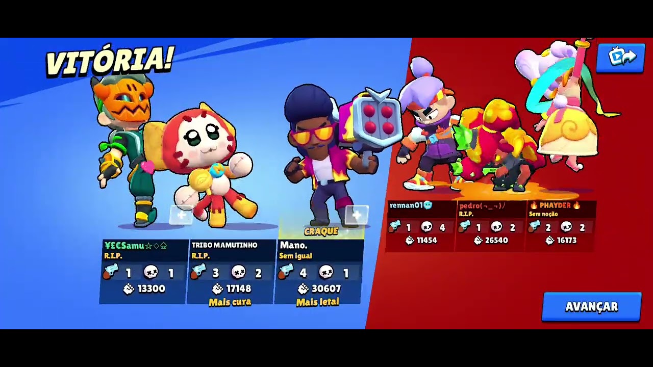 @BrawlStars @supercell hoje eu joguei de kit no brawl stars e olha OQUE deu 