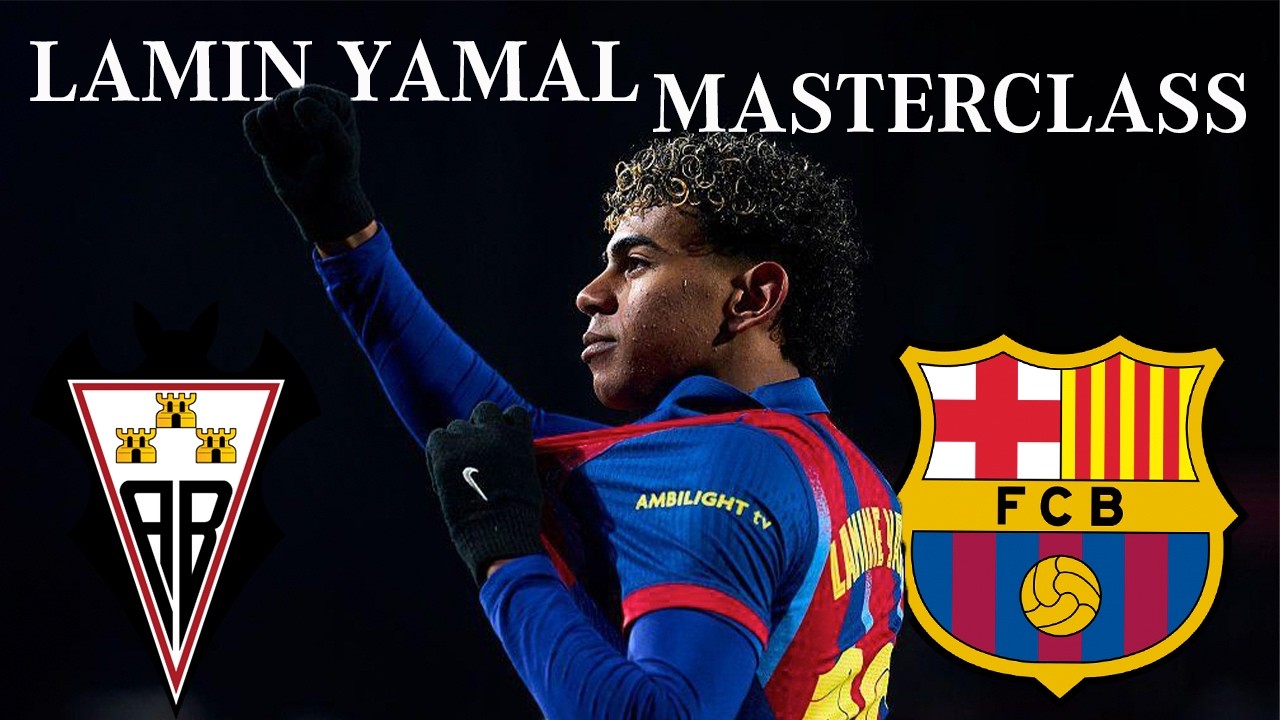 Albacete 1 - 2 Barcelona Lamine Yamal Copa del Rey 2026 Masterclass !