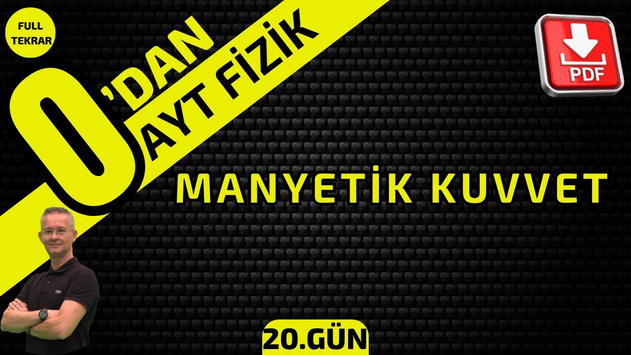 MANYETİK KUVVET|  0'DAN AYT FİZİK KONU ANLATIMI